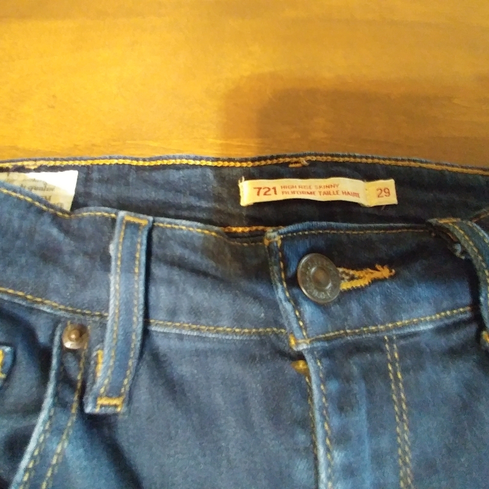 Levi's 721 Women's Skinny Jeans - Dark Blue